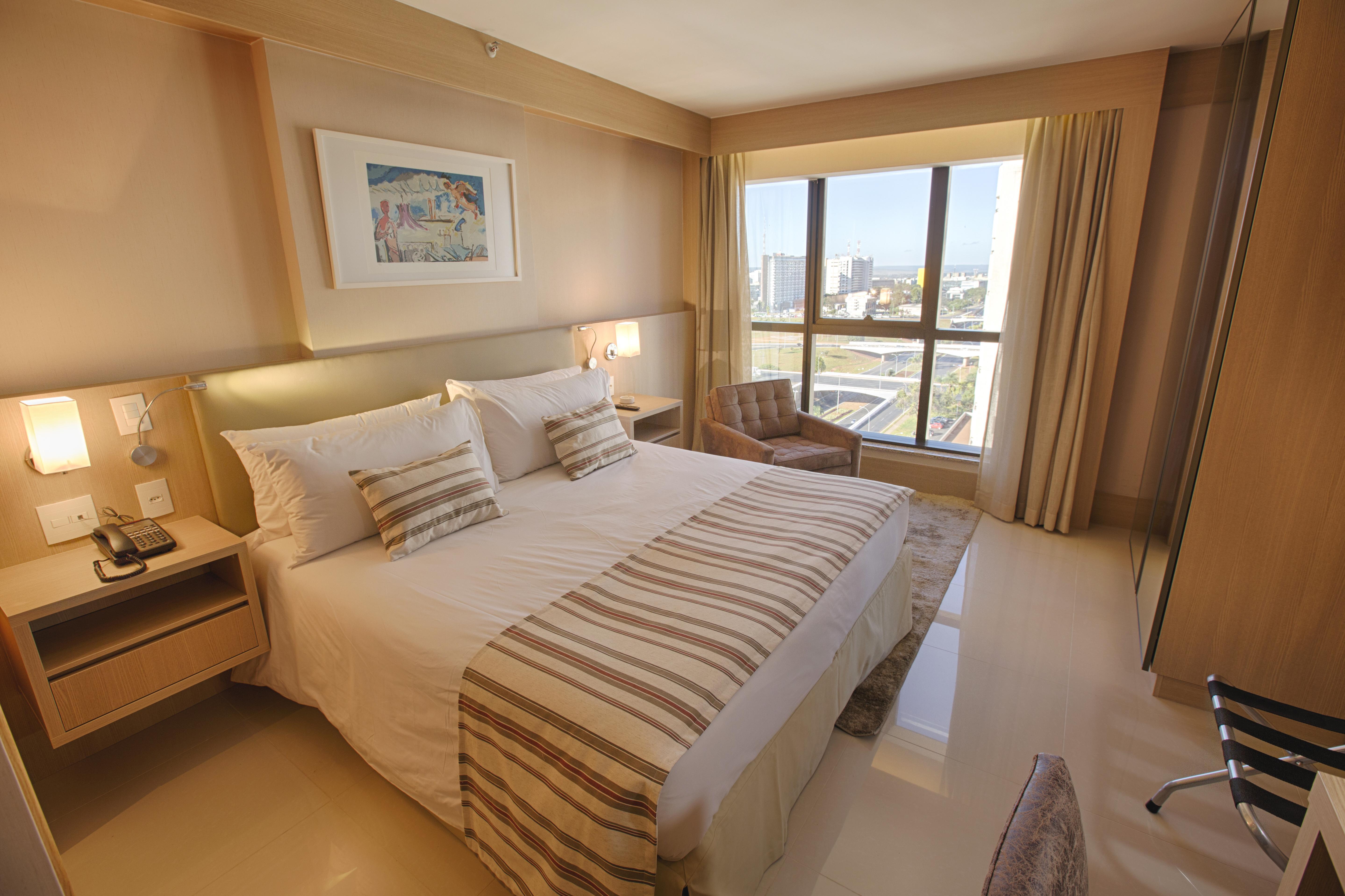 Cullinan Hplus Premium Brasília Eksteriør bilde A bedroom at the hotel